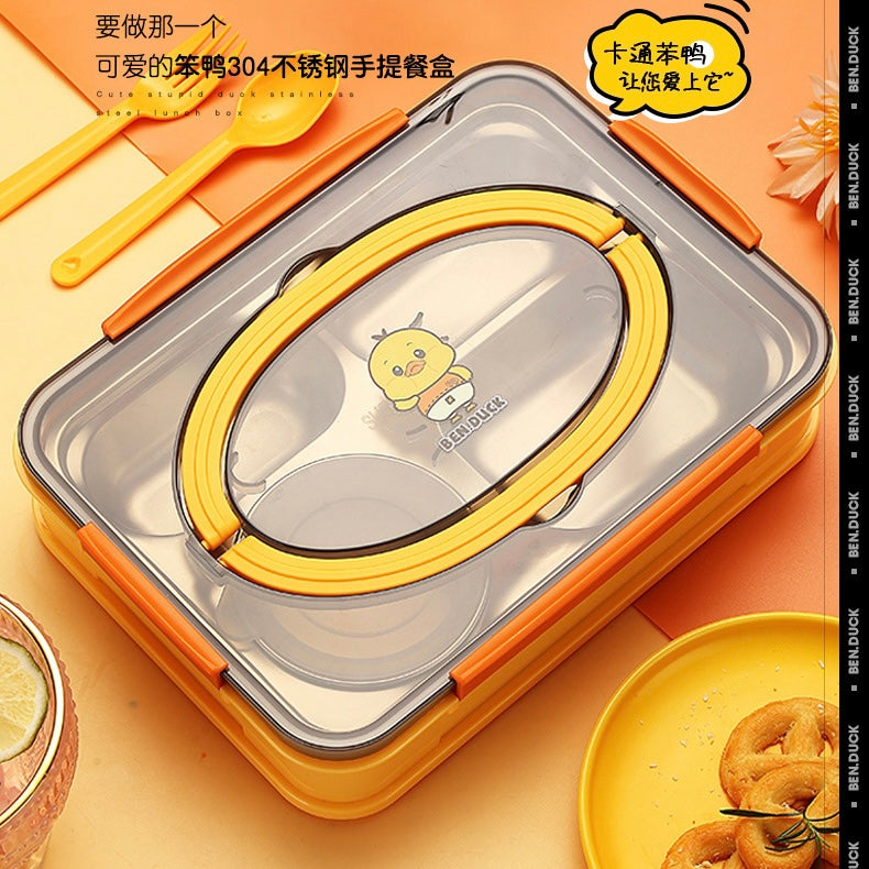 Kawaii Duck Lunch Box