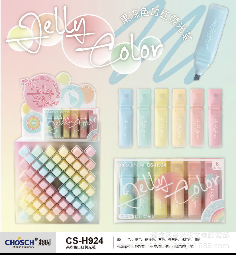 Jelly Color Highlighters