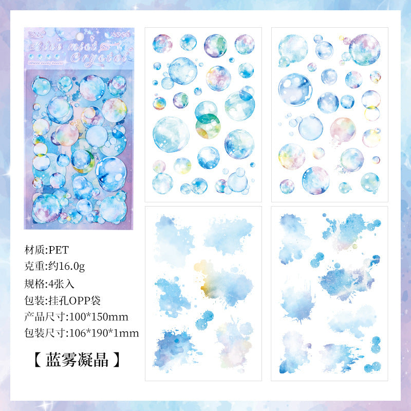 Drop Theme Journaling Stickers