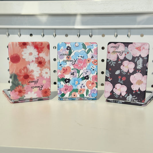 Floral Pocket Mirror