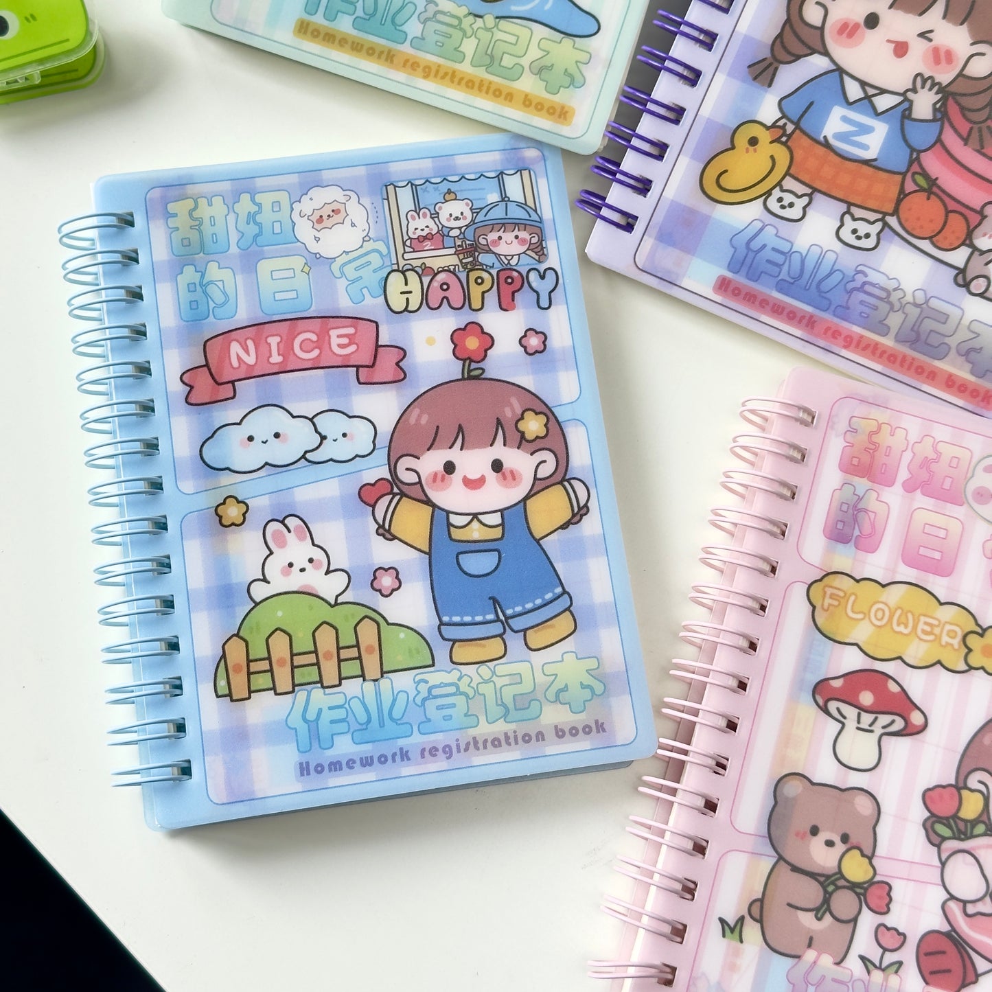 Girly Theme Spiral Diary