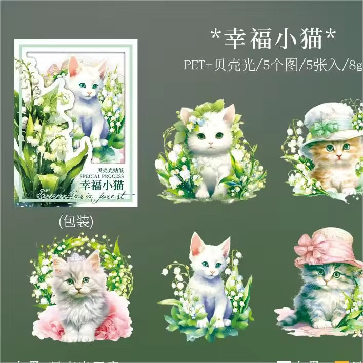 Floral Pet Deco Stickers