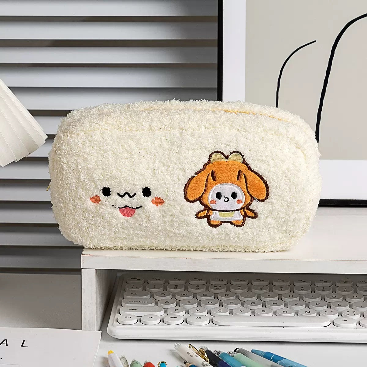 Kawaii Puffy Pencil Case