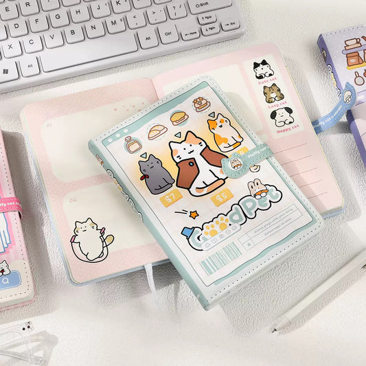 Kawaii Fluffy Cat Diary