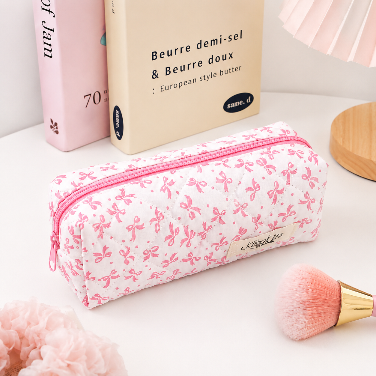 Bow Makeup Pouch