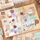 Postal Stamp Journal Sticker