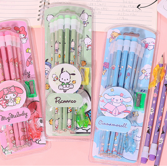 Sanrio Pencil Set