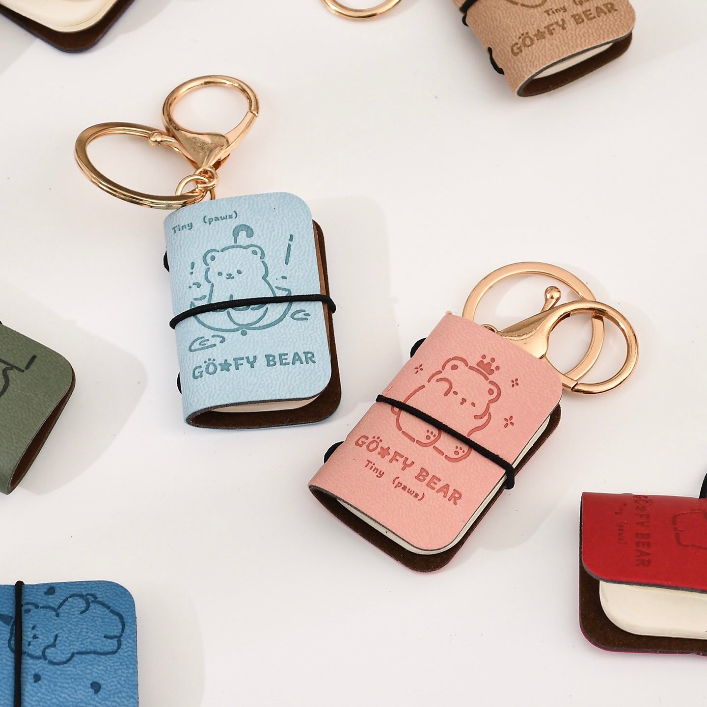 Tiny Bear Keychain Diary