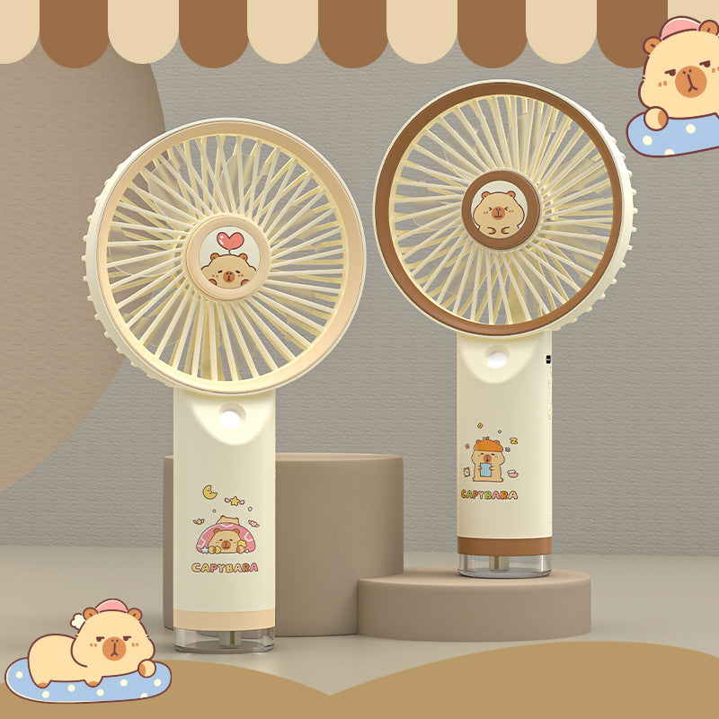 Capybara Misty Air Hand Fan