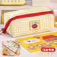 Berry Gingham Pencil Pouch
