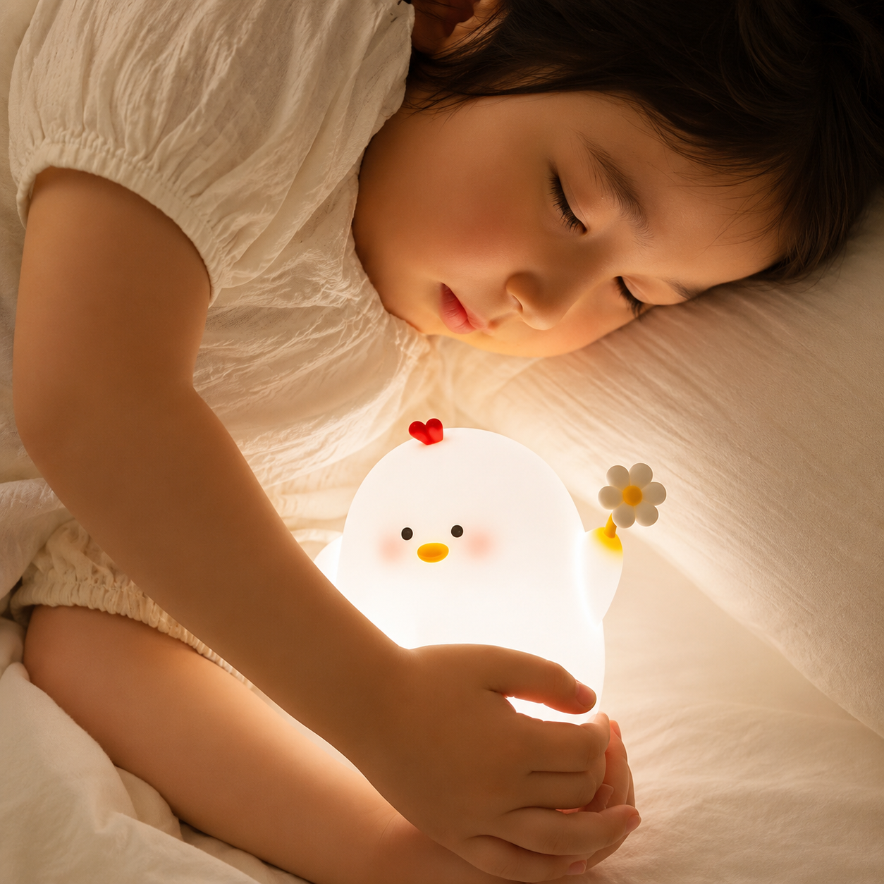 Cute Chick Silicone Lamp
