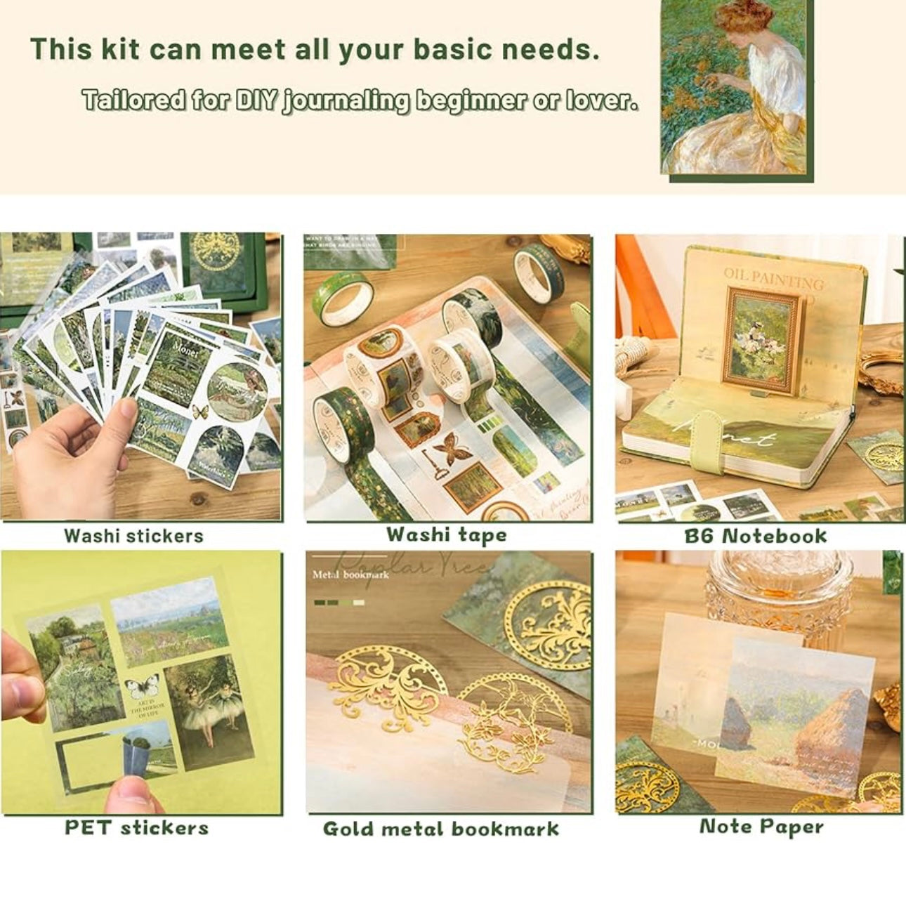 Van Gogh Journal Kit