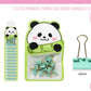 Panda Long Tail Paper Clip