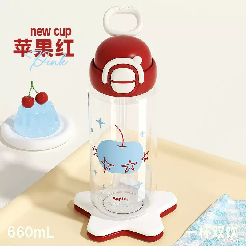 Cherry Cloud Water Bottle