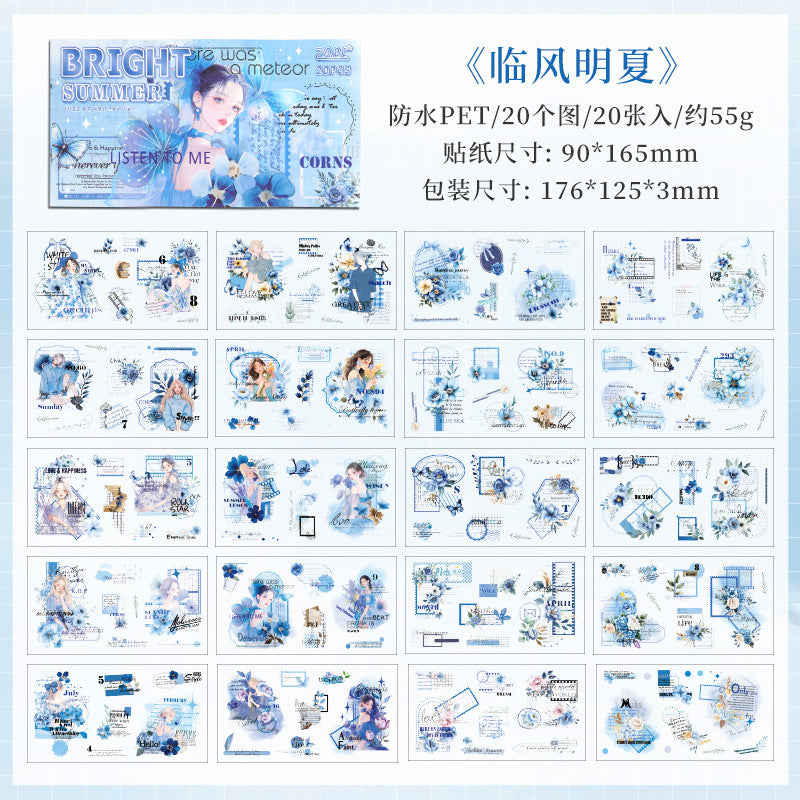 Girl Pet Sticker Book 20 Sheets