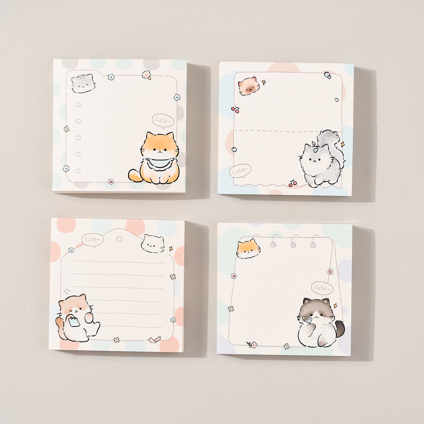 Happy Kitty Sticky Note