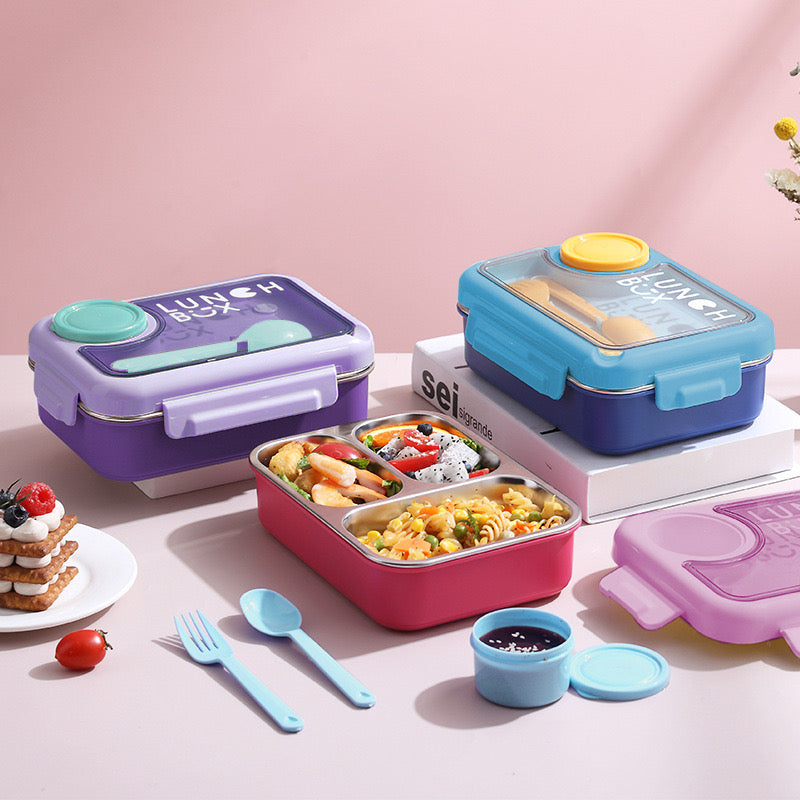 Kawaii Stainless Steel Lunch Box