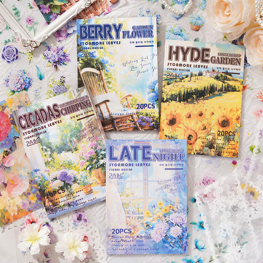 Leaves Journaling Stickers