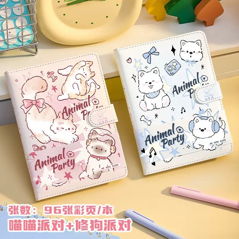 Kawaii Animal Party Diary