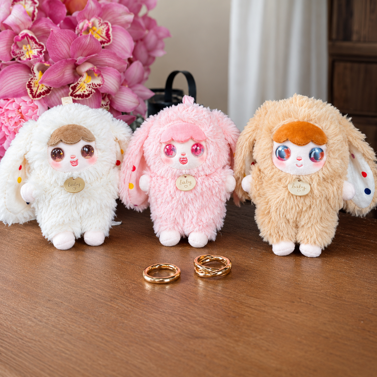 Kawaii Plush Keychain
