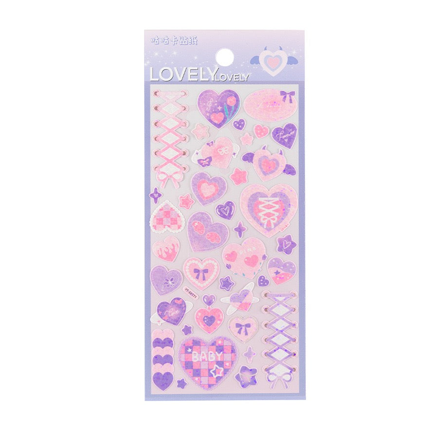 Kawaii Heart Sticker