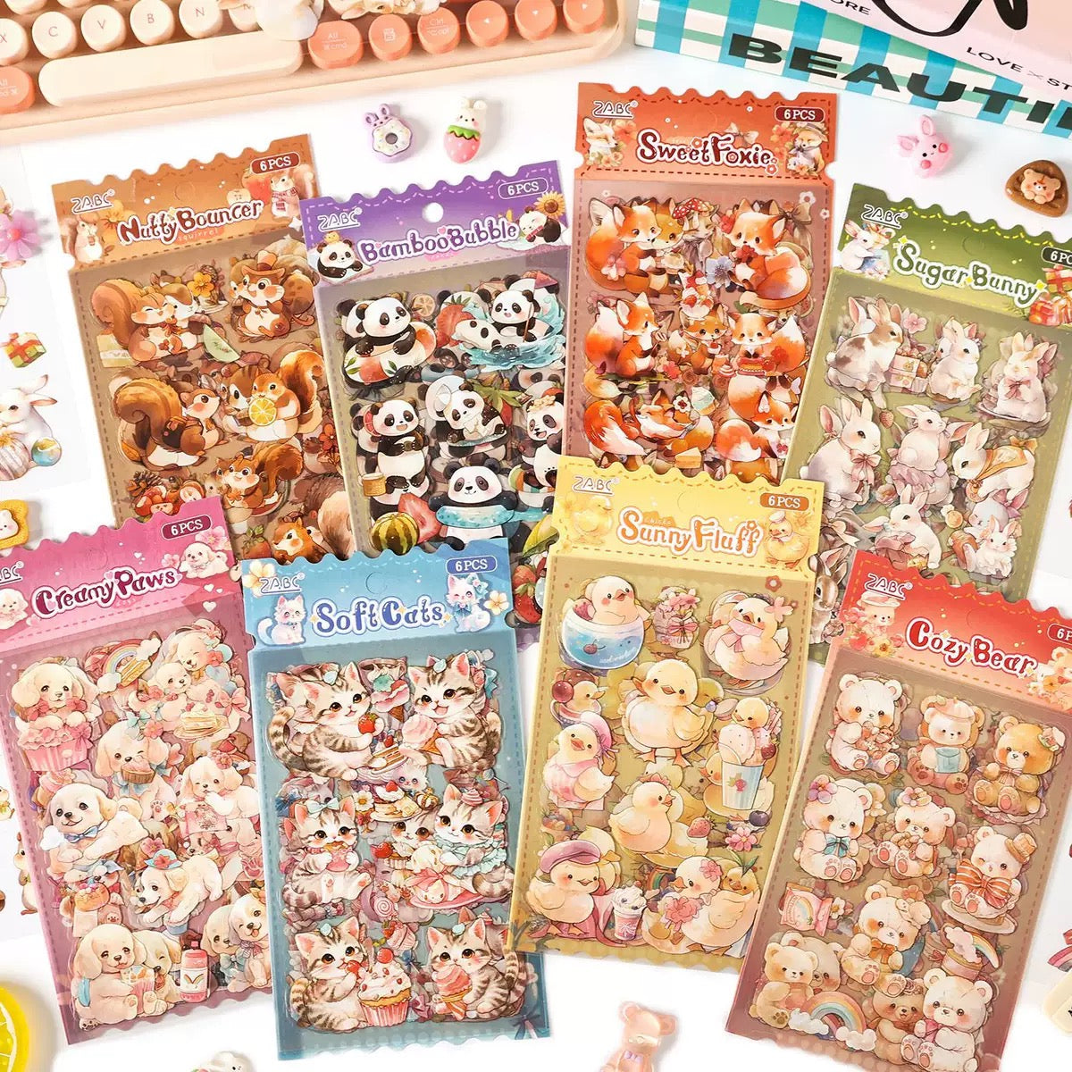 Kawaii Animal Sticker Pack