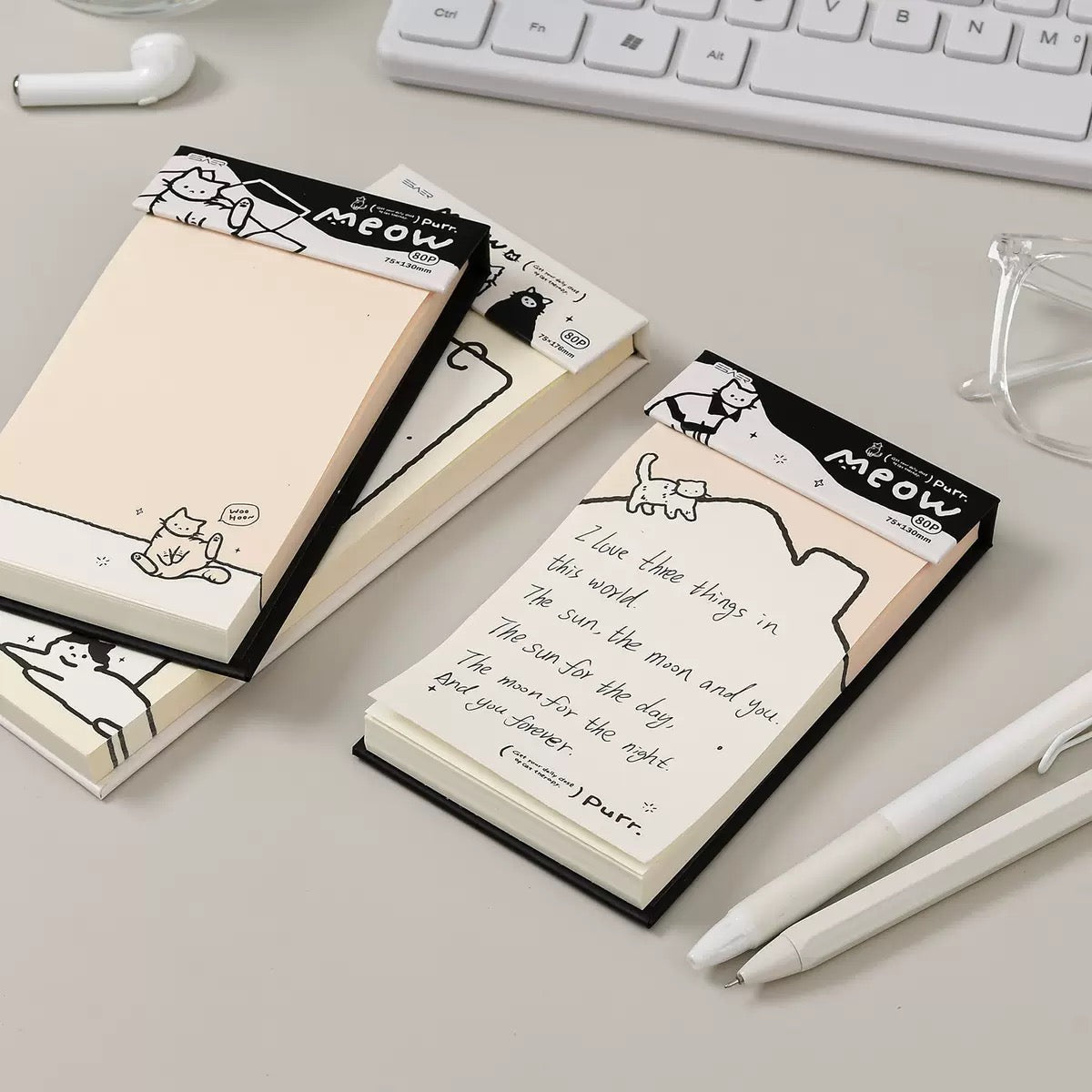 Cute Kitty Notepad