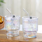 Holographic Glass Tumbler