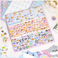 Kawaii Animal Puffy Sticker Set