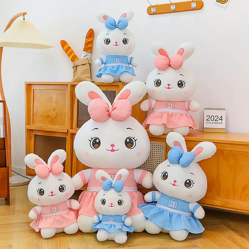 Cute bunny plush toy