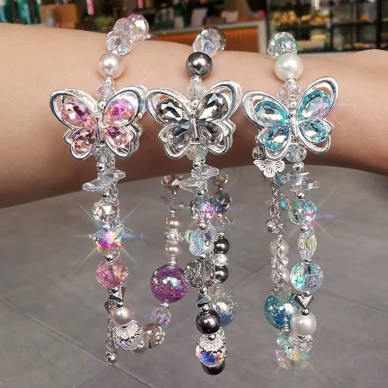 Butterfly Mobile Keychain