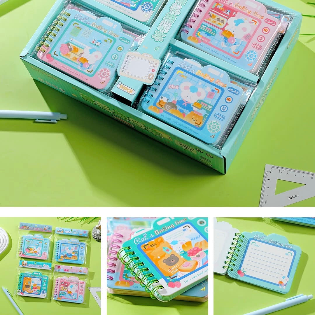 Mini Camera Spiral Diary