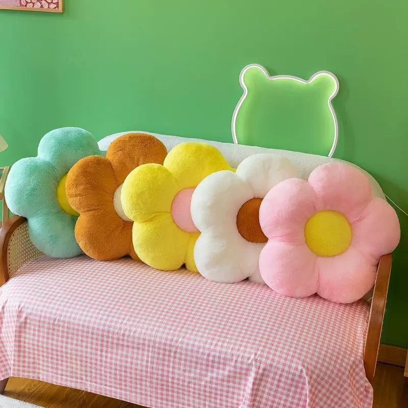 Pastel Daisy Pillow