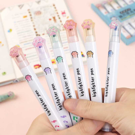 Paw Highlighter Pens