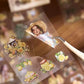 Vintage Garden Sticker Box – 100 Pcs