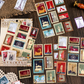 Postal Stamp Journal Sticker