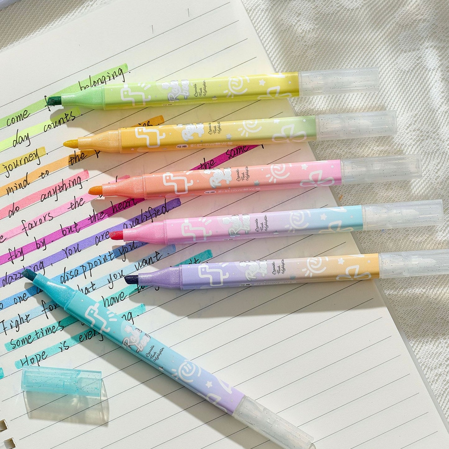 Rainbow Glitter Highlighter