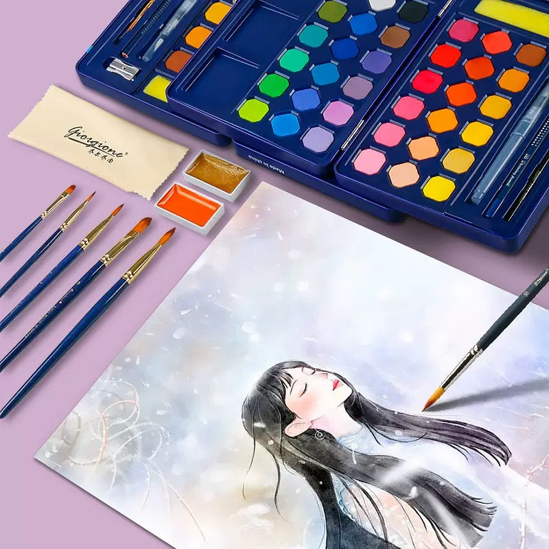 Pastel Splash Watercolor Set