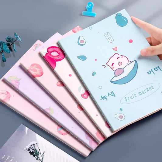 Fruit Theme A5 Book Set Of (5pcs)