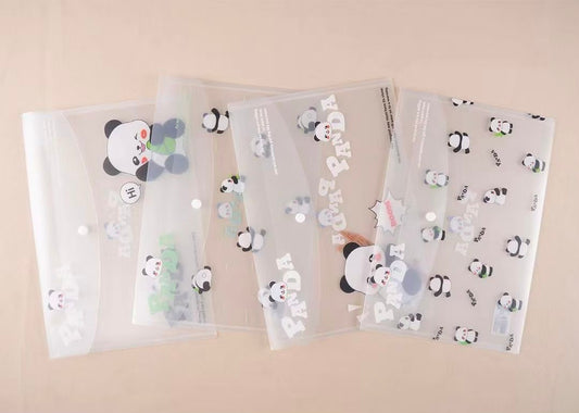 Cartoon Theme Transparent File Holder