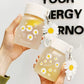 Daisy Mini Glass Bottle
