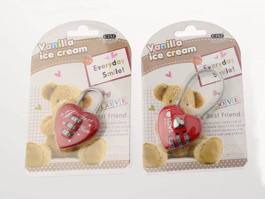 Heart Key Lock