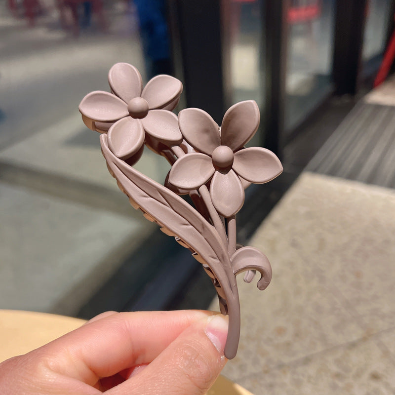 Floral Claw Clips