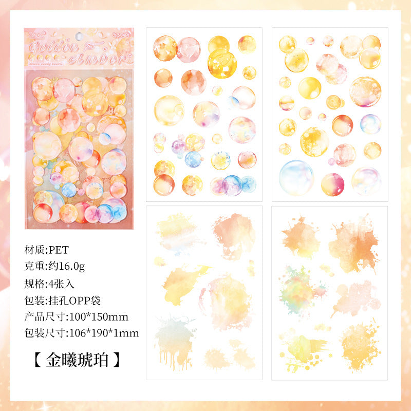 Drop Theme Journaling Stickers