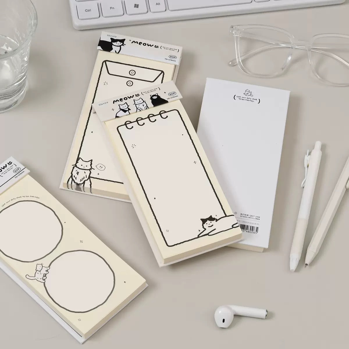Cozy Kitty Memo Pad