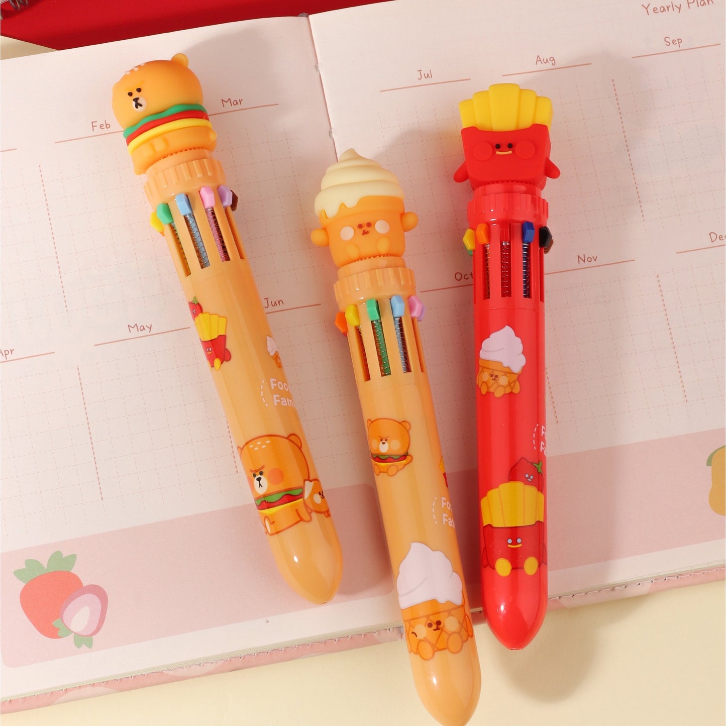 Foodie 10 in 1 Ball Pen