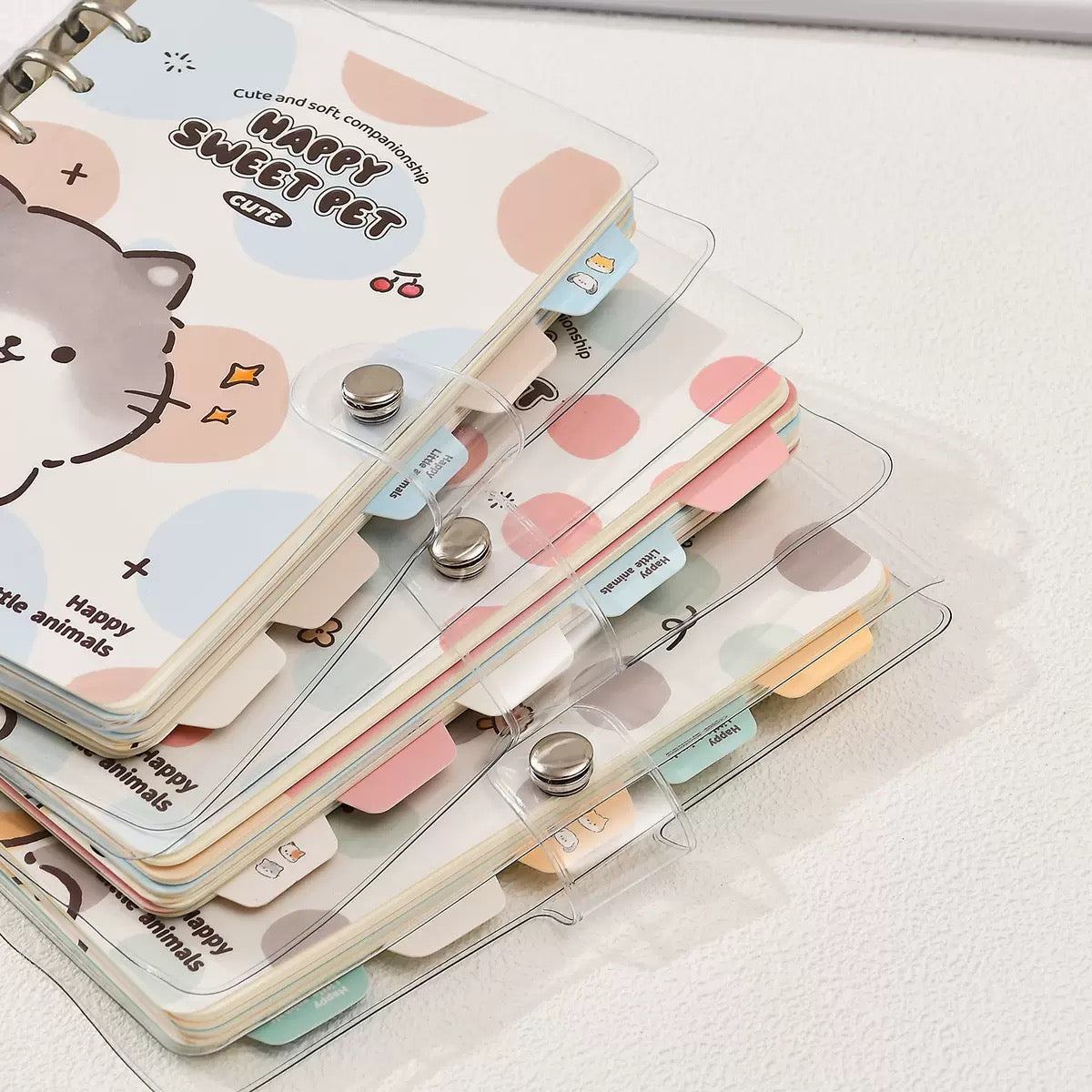 Happy Kitty Spiral Diary