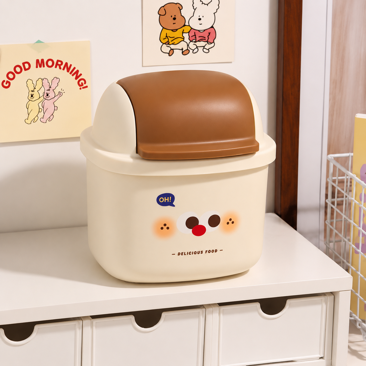 Desk Dust Bin