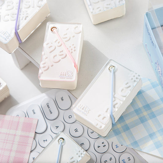 Mini Acrylic String Notebook