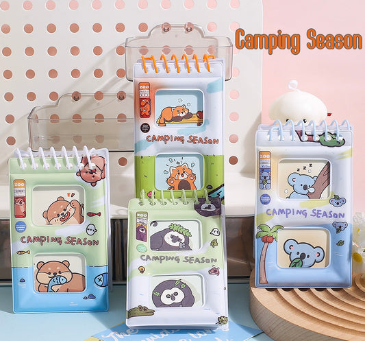 Camping Season Spiral Mini Diary